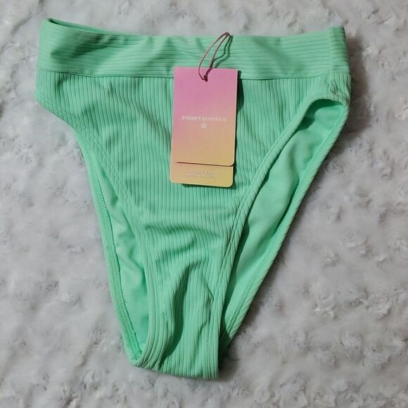 Stoney Clover Lane x Target light green swim bottoms - Picture 1 of 1
